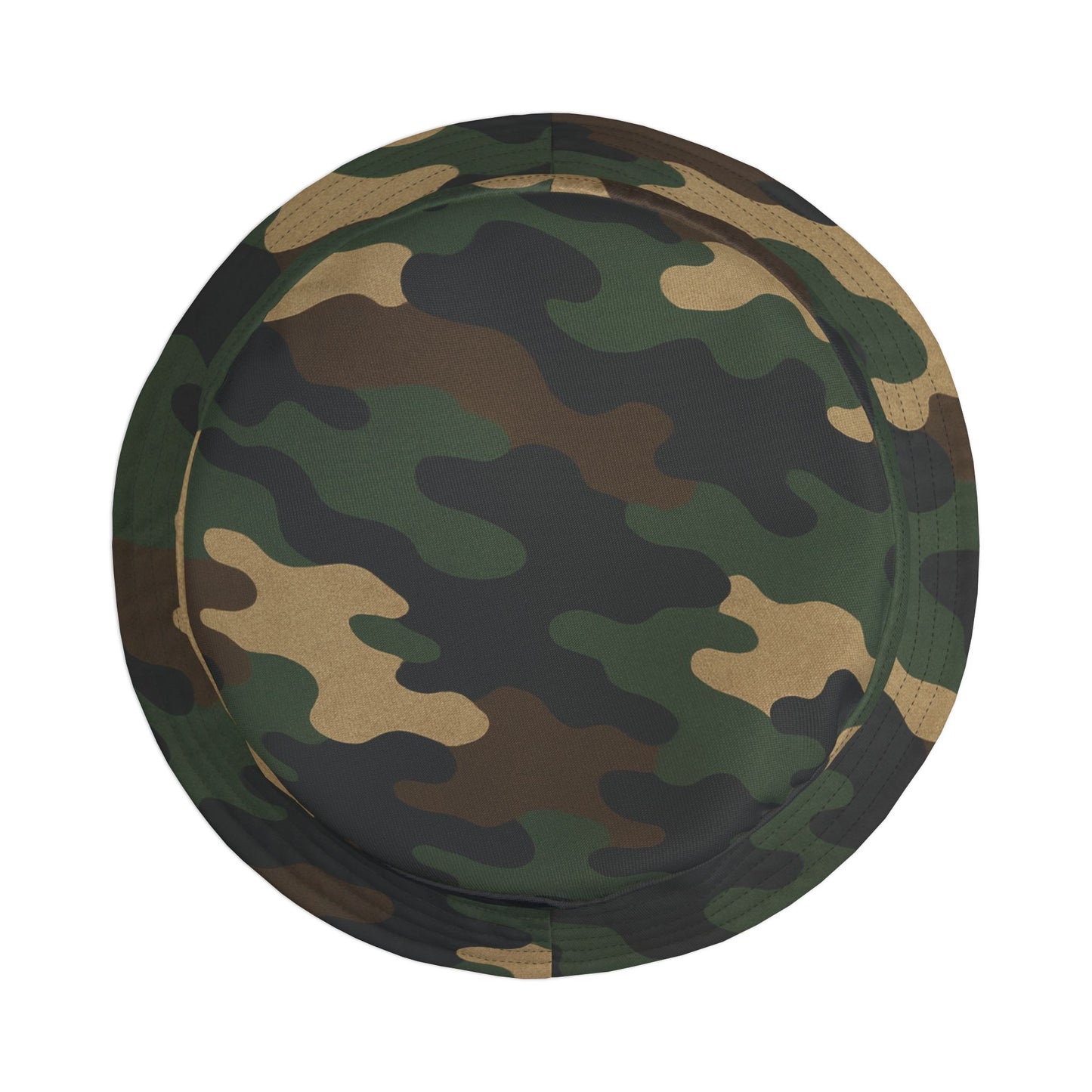 Camouflage Bucket Hat - Trendy AOP Headwear, Summer Fashion Accessory, Outdoor Adventure Cap, Unique Gift for Him/Her, Stylish Festival Hat - TRV