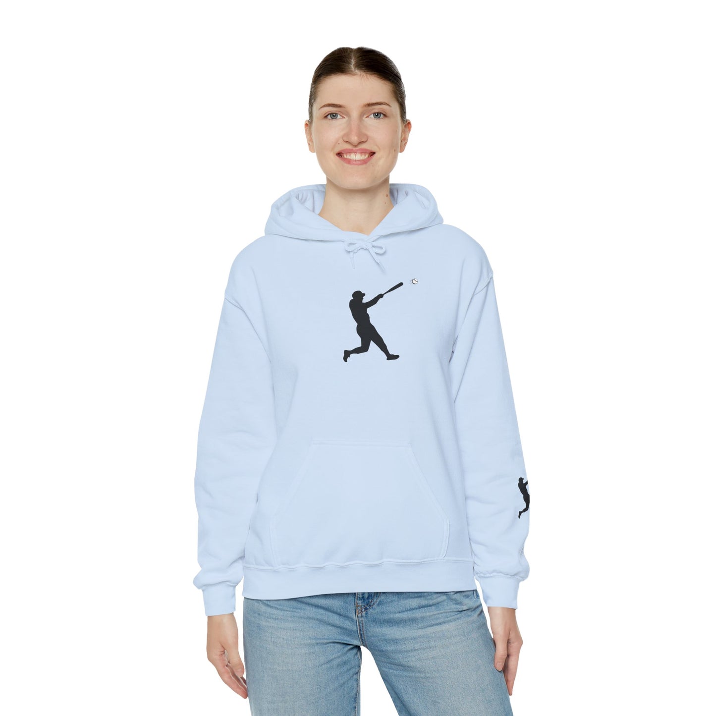 Baseball Swing Unisex Hoodie - Perfect Gift for Athletes, Sports Enthusiasts, Cozy Layer for Cool Days, Great for Team Spirit - TRV