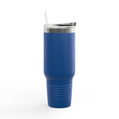 Heart Gesture Insulated Travel Mug - 40oz - Ideal for Coffee Enthusiasts, On-the-Go Drinkers, Valentine's Day Gift, Travel Companion, Large