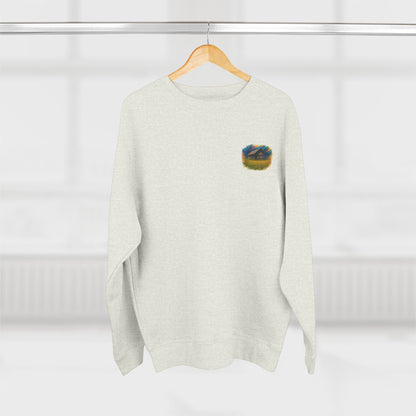 Cozy Dreamers Unisex Crewneck Sweatshirt, Artistic Sweatshirt, Gift for Nature Lovers, Vintage Vibe Apparel, Comfortable Layer, Casual Wear - TRV