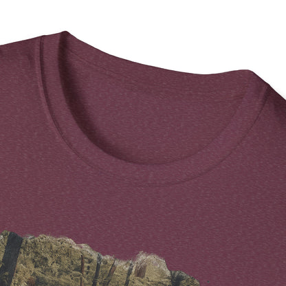 Nature-Inspired Unisex Softstyle T-Shirt | Casual Wear, Outdoor Activities, Gift for Nature Lovers, Relaxed Fit T-Shirt, Eco-Friendly Style - TRV