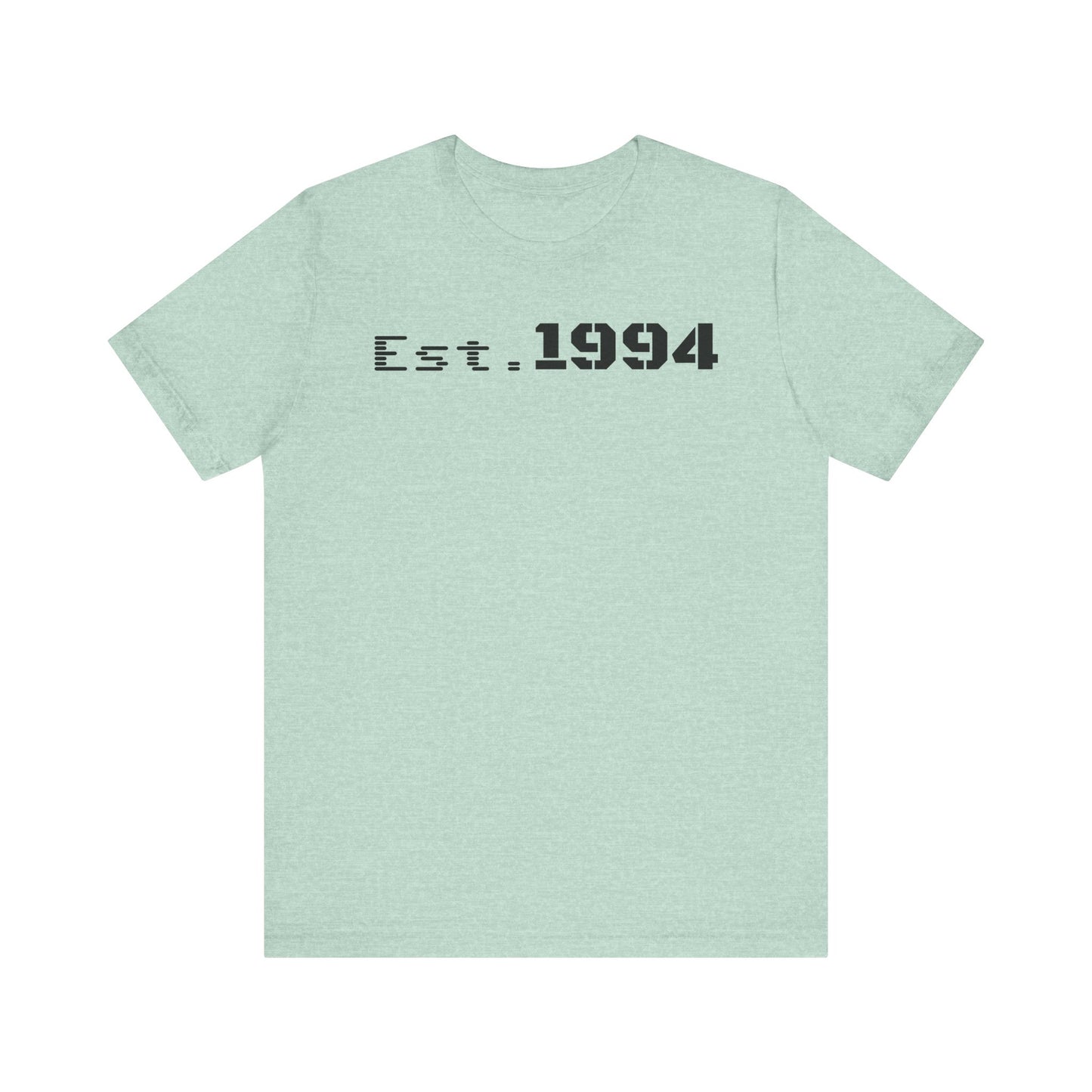Est. 1994 Unisex Tee, Vintage Birthday Shirt, Nostalgic 90s Apparel, Perfect Gift for 30th Birthday, Casual Daily Wear - TRV