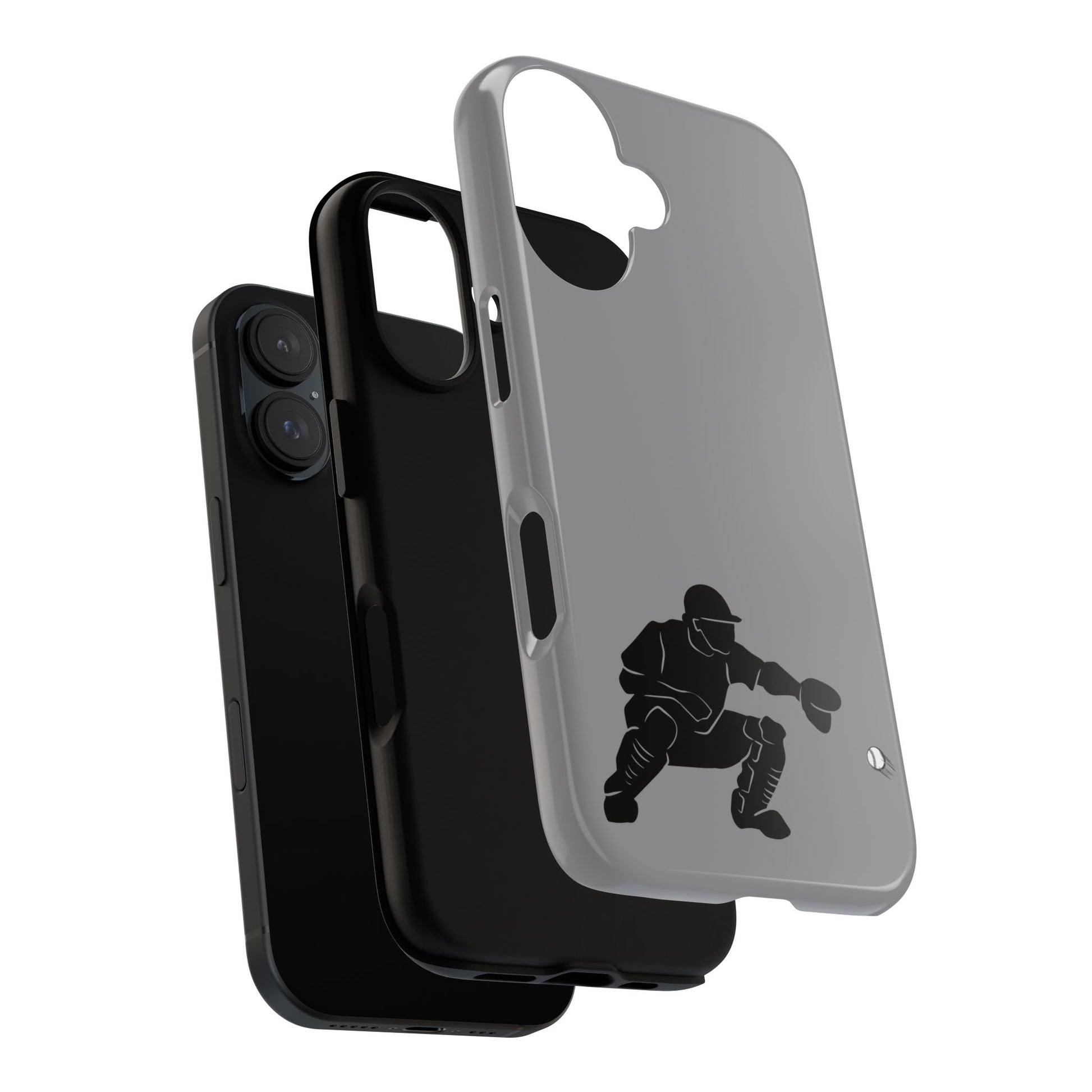 Baseball Catcher Phone Case - Tough Cases, Sports Phone Cover, Great for Athletes, Perfect Gift for Baseball Lovers, Unique Cell Phone Design - TRV