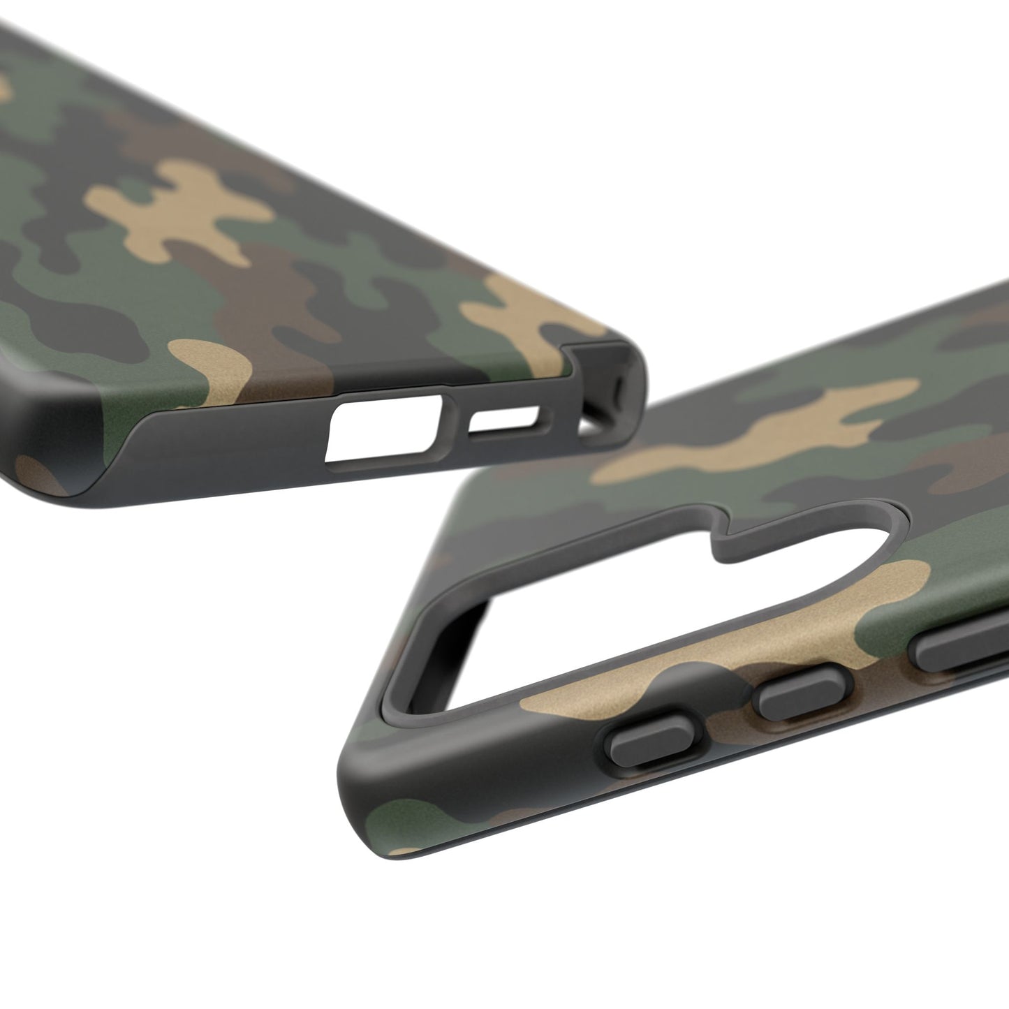 Camouflage Phone Case, Tough Cases, Military Style, Unique Phone Accessories, Gift for Him, Durable Phone Cover - TRV
