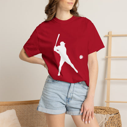 Unisex Baseball Graphic Tee, Casual Wear, Sports T-shirt, Gift for Baseball Fans, Summer Collection, Athleisure Style