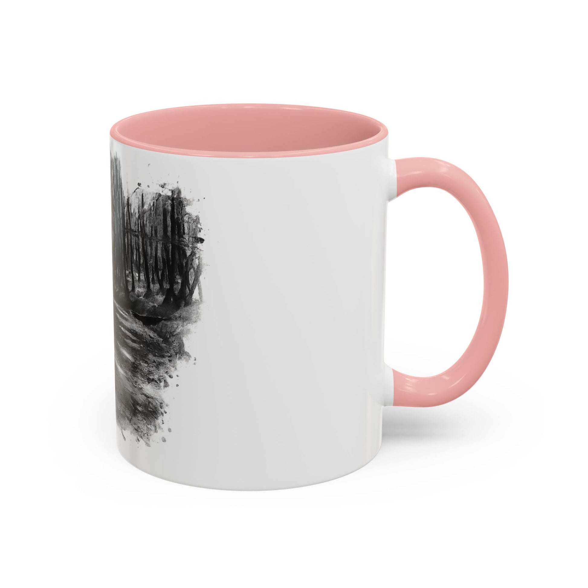 Moody Abstract Forest Coffee Mug | Unique Gift for Nature Lovers, Cozy Home Decor, Perfect for Coffee, Tea, and Hot Chocolate - TRV