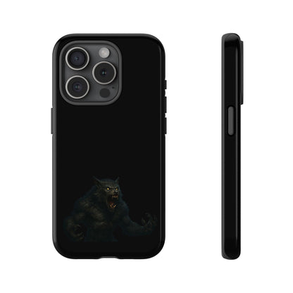 Werewolf Phone Case, dark monster graphic tough protective case - view 34