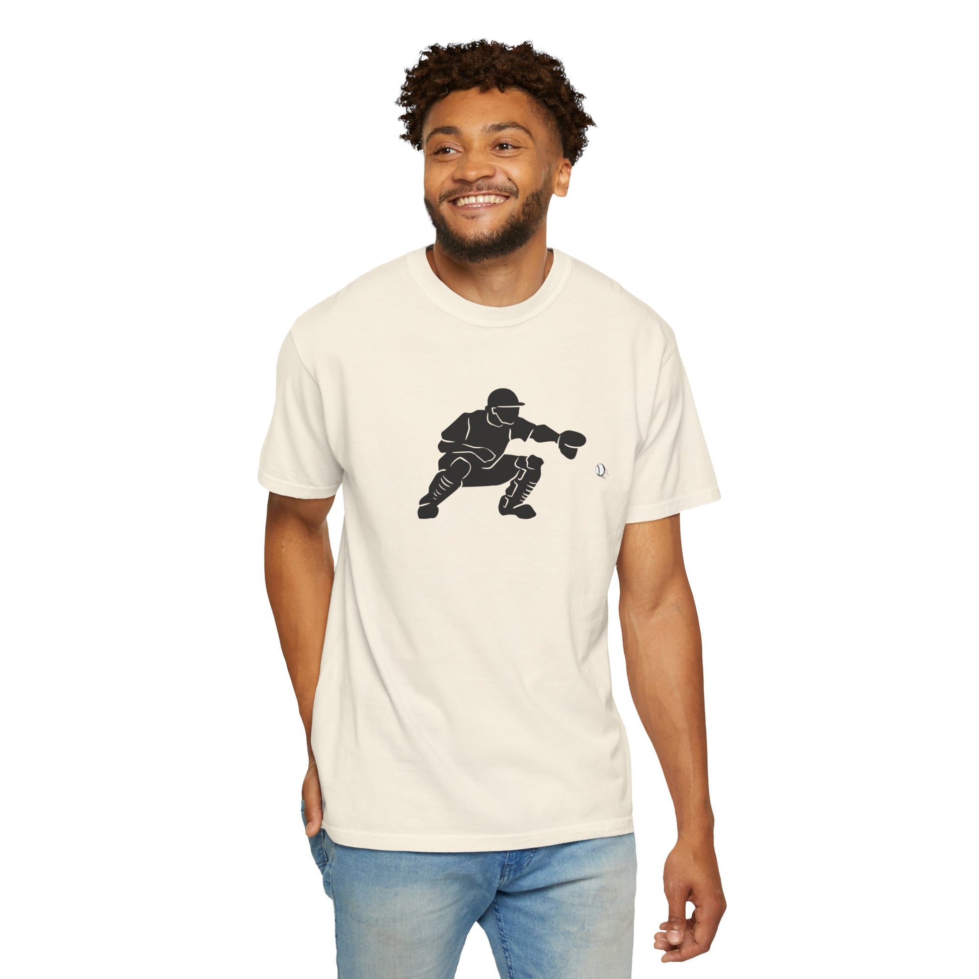 Stylish Unisex Baseball Catcher T-Shirt with Catcher Design, Sports Tee, Baseball Fan Gift, Athletic Apparel, Gift for Him/Her - TRV