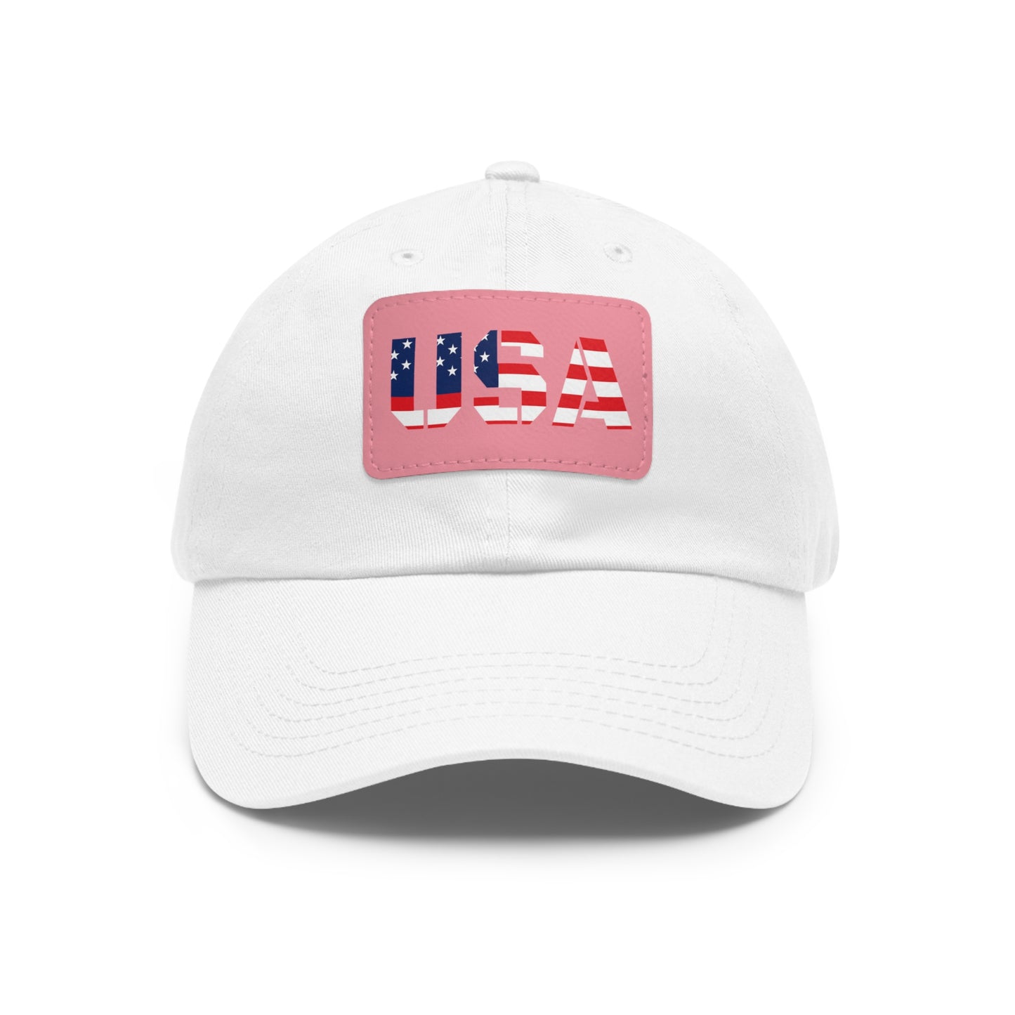 Dad Hat with USA Leather Patch - TRV