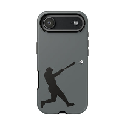 Printify baseball batter phone case, tough protective smartphone cover with baseball player design for fans.
