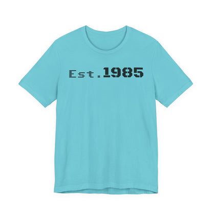 Est. 1985 Vintage Unisex Tee, Retro Birthday T-Shirt, Perfect Gift for 1980s Lovers, Casual Apparel, Timeless Style