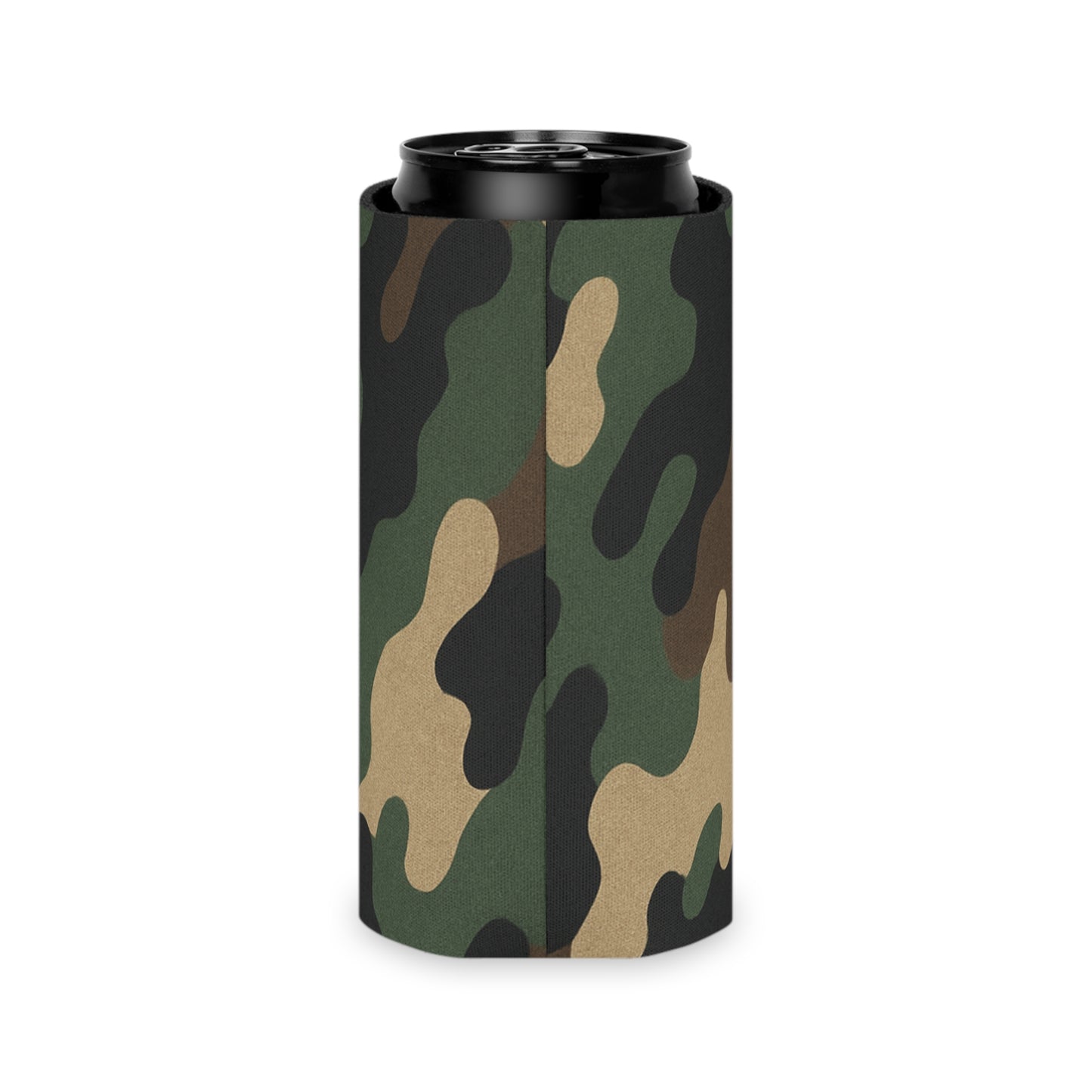 Camouflage Can Cooler – Camo Insulated Beverage Holder