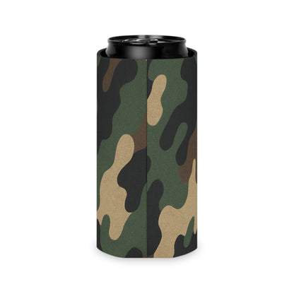 Camouflage Can Cooler – Camo Insulated Beverage Holder