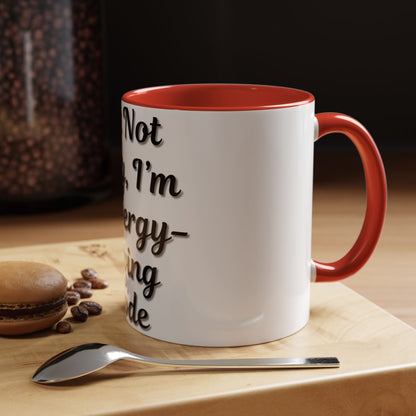 Humorous Coffee Mug - "I'm Not Lazy, I'm in Energy-Saving Mode" - TRV
