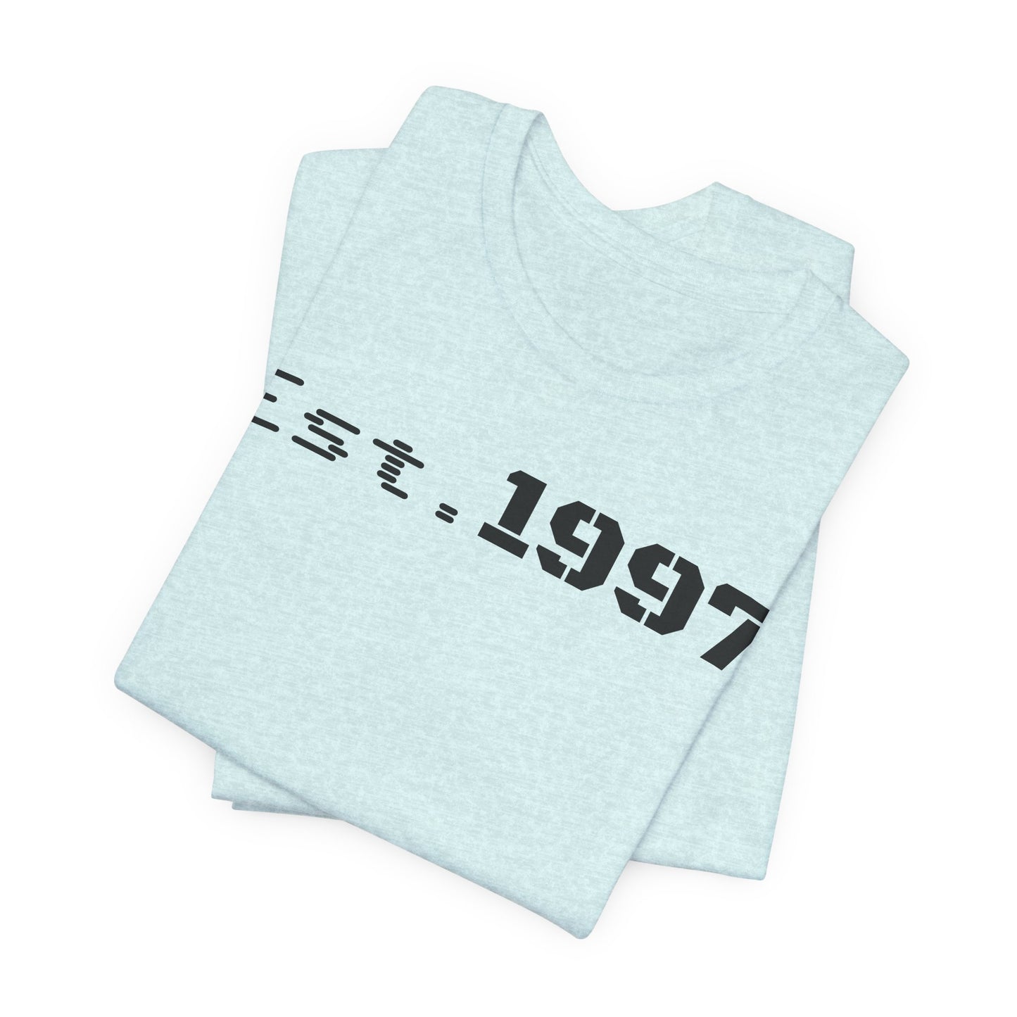 Est. 1997 Unisex Jersey Short Sleeve Tee - Vintage Style, Perfect for Birthdays, Casual Wear, Gifts, Anniversaries, Retro Fashion