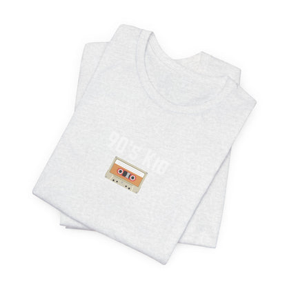 Retro Cassette Tee, Vintage Music Shirt, Unisex Short Sleeve, Gift for Music Lovers, Nostalgic Graphic Tee, Casual Wear
