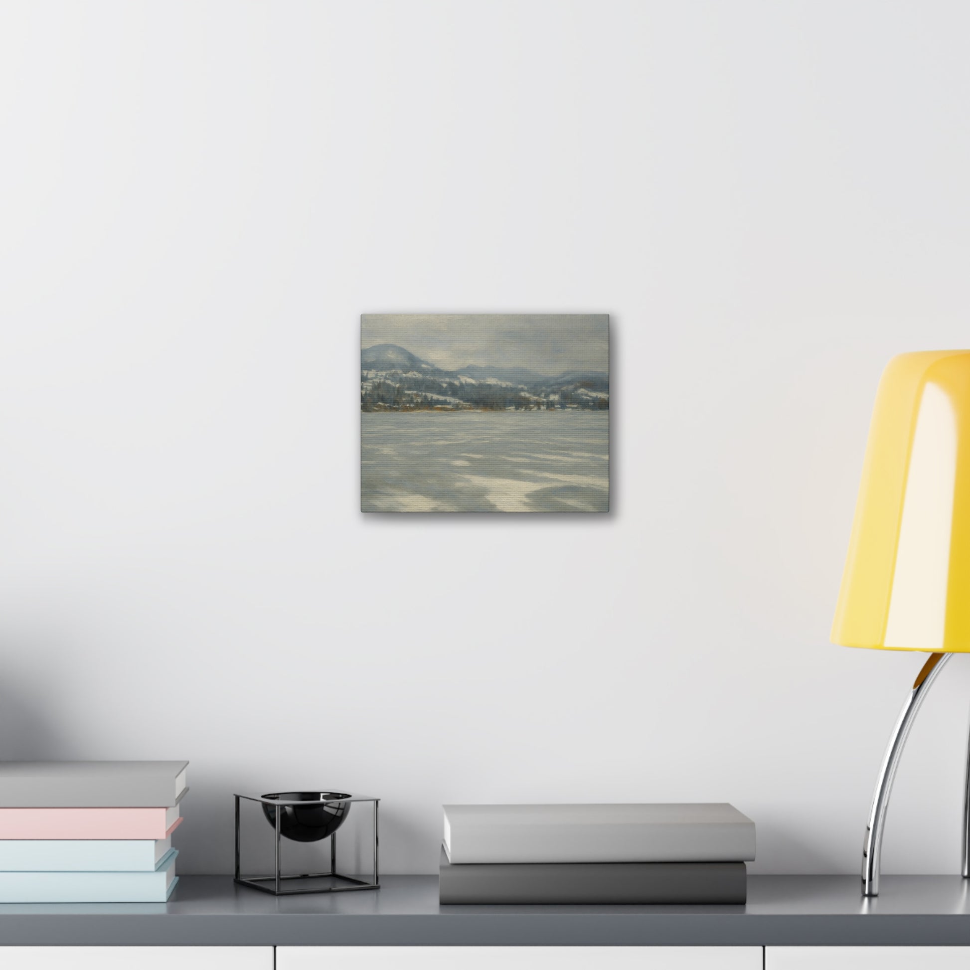 Serene Winter Landscape Canvas - TRV