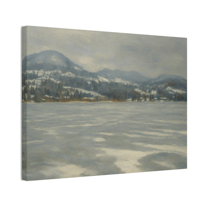 Serene Winter Landscape Canvas - TRV
