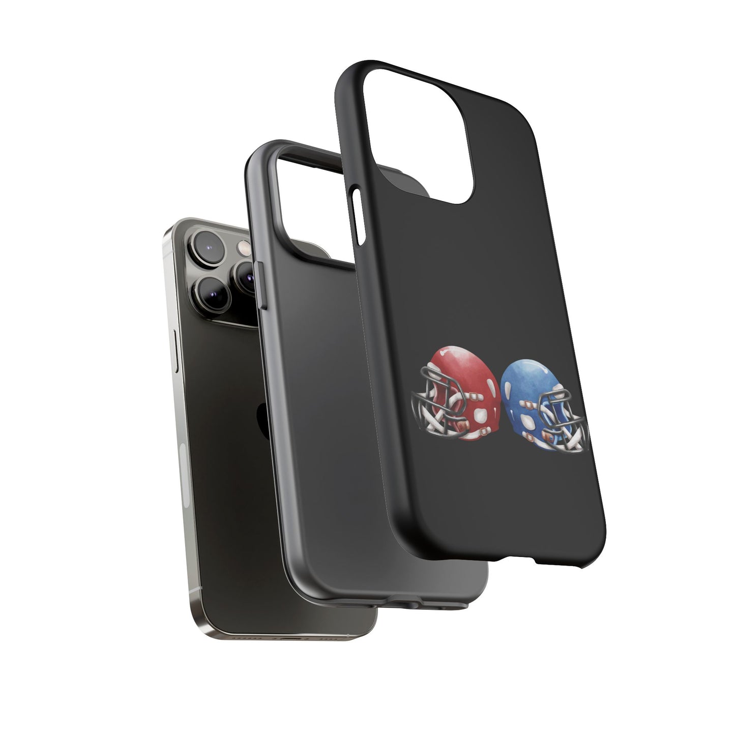 Football Helmet Phone Case, Tough Cases for Sports Fans, Gifts for Gamers, Durable Phone Cover, Unique Tech Accessories - TRV