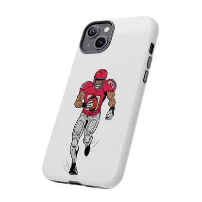 Football Player Tough Case, Sports Phone Cover, Athlete Gift, Tough Phone Case, Fall Sports, Football Lover's Accessory - TRV