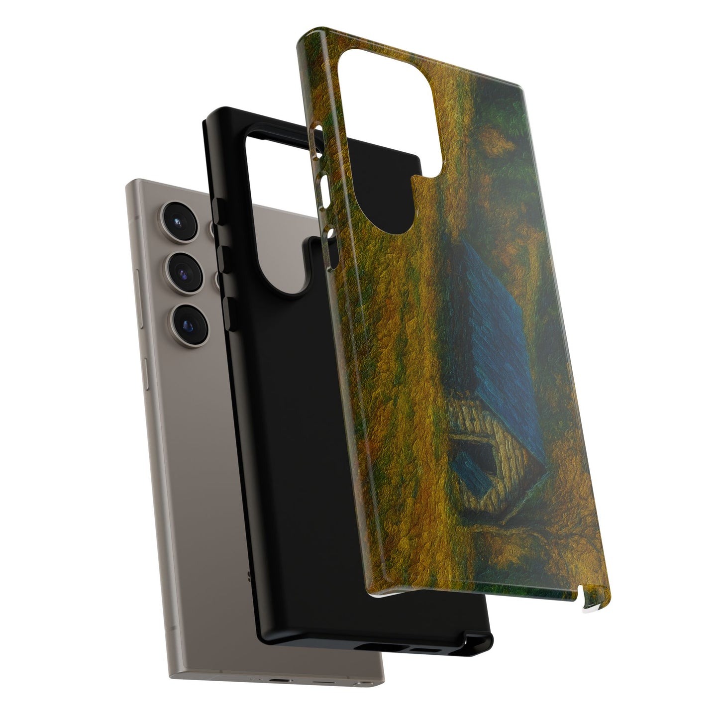 Artistic Phone Case by Tough Cases, Nature-Inspired Phone Protection, Unique Gift for Nature Lovers, Stylish Accessory, Fall Aesthetic - TRV