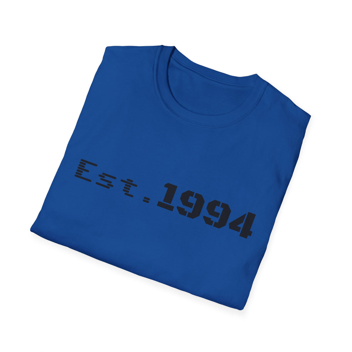Vintage 1994 Est. graphic T-shirt by Printify featuring a retro design on a casual cotton T-shirt.
