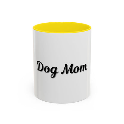 Dog Mom Accent Coffee Mug - Perfect Gift for Pet Lovers - TRV