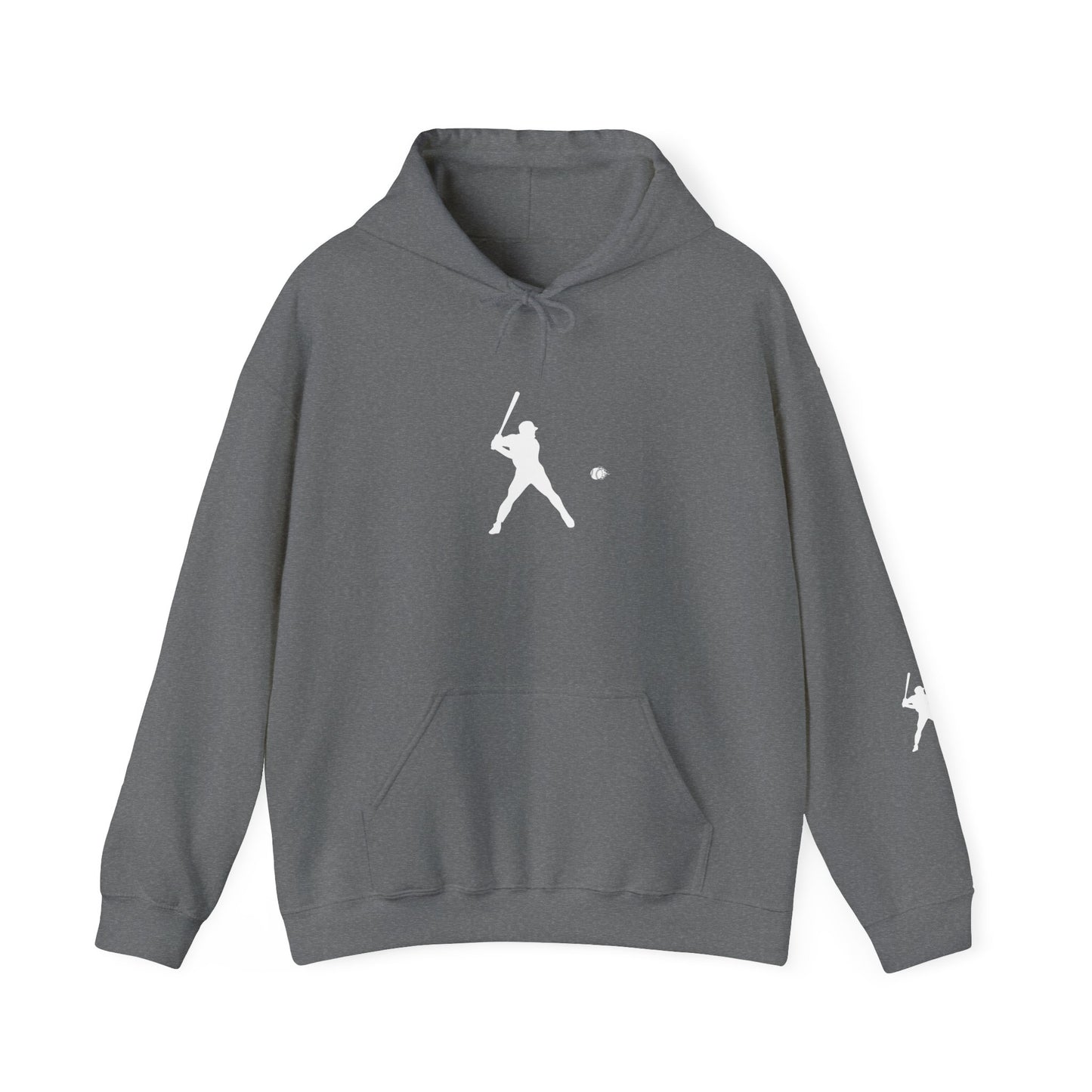 Sporty Unisex Baseball Hooded Sweatshirt, Casual Hoodie for Athletes, Perfect for Gifts, Comfy Streetwear, Ideal for Sports Events, Personal Use - TRV