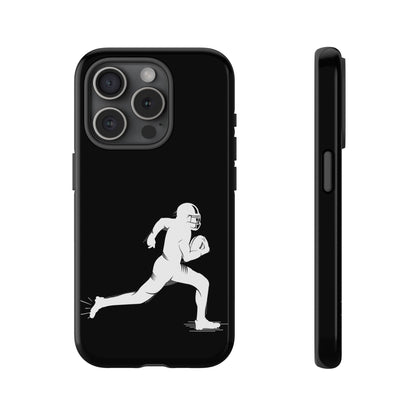 Football Player Phone Case, Tough Cases, Sports Phone Cover, Gift for Athletes, iPhone & Samsung Accessories, Running Player Design - TRV