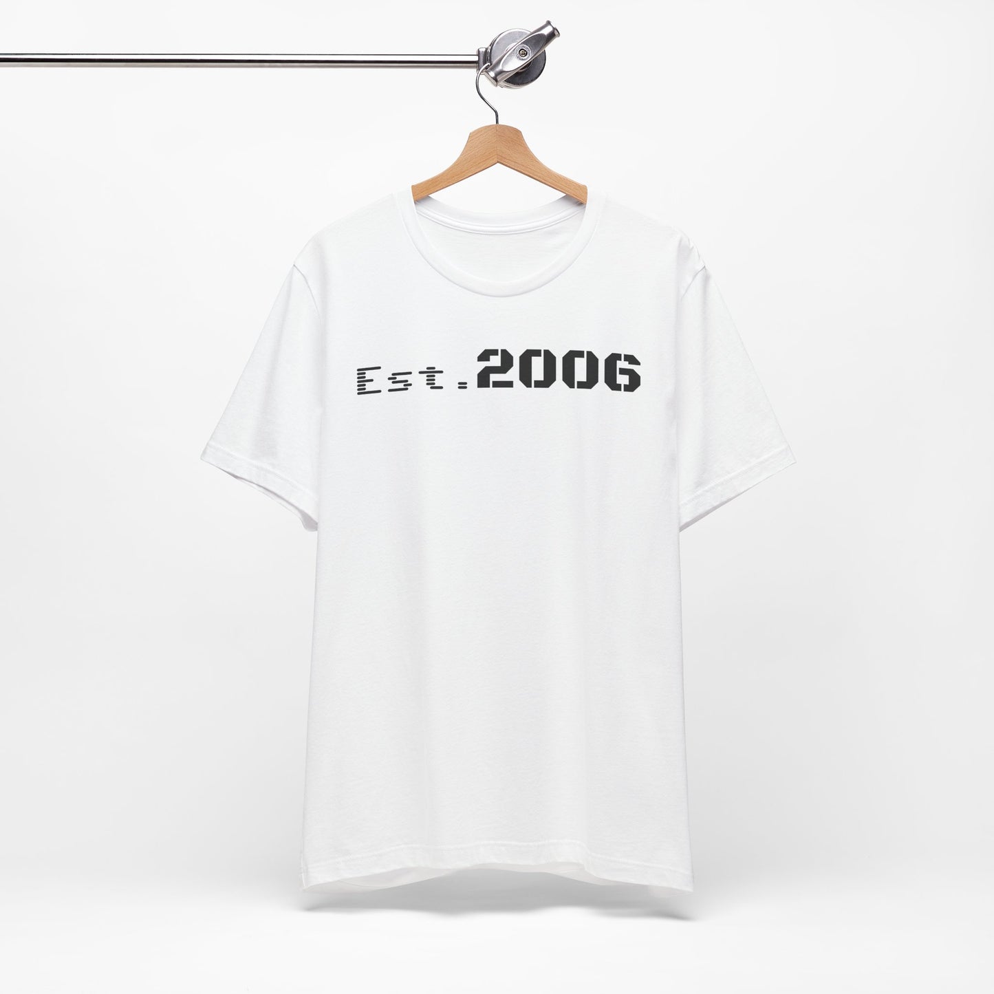 Established 2006 Graphic Tee, Unisex Jersey Shirt, Casual Wear, Birthday Gift, Anniversary Keepake, Statement T-Shirt, Vintage Style