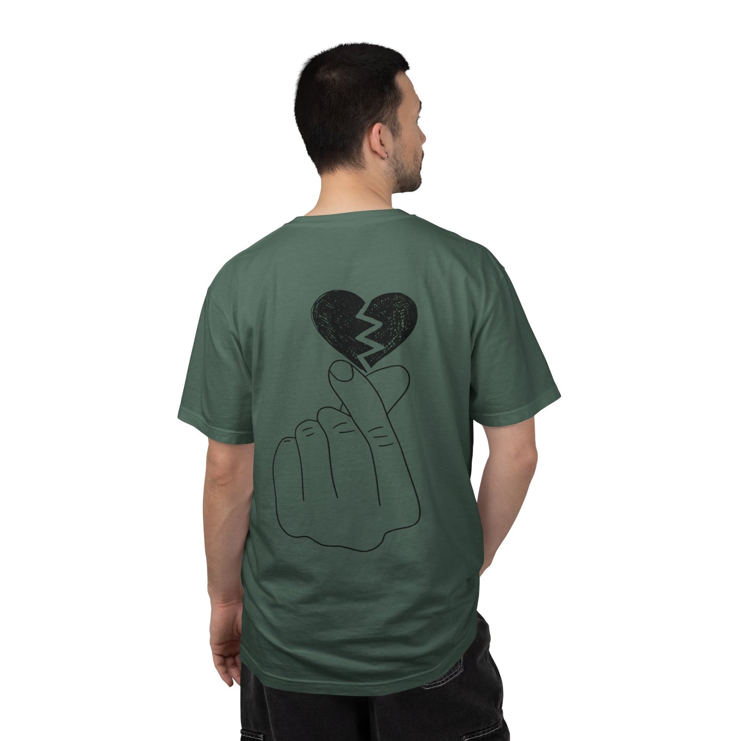 Heartbreak Unisex Garment-Dyed T-Shirt - Trendy Casual Tee for Self-Expression