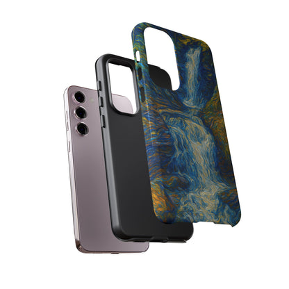 Artistic Phone Case - Waterfall Design, Unique Gift, Phone Accessory, Nature Lover, Original Artwork - TRV