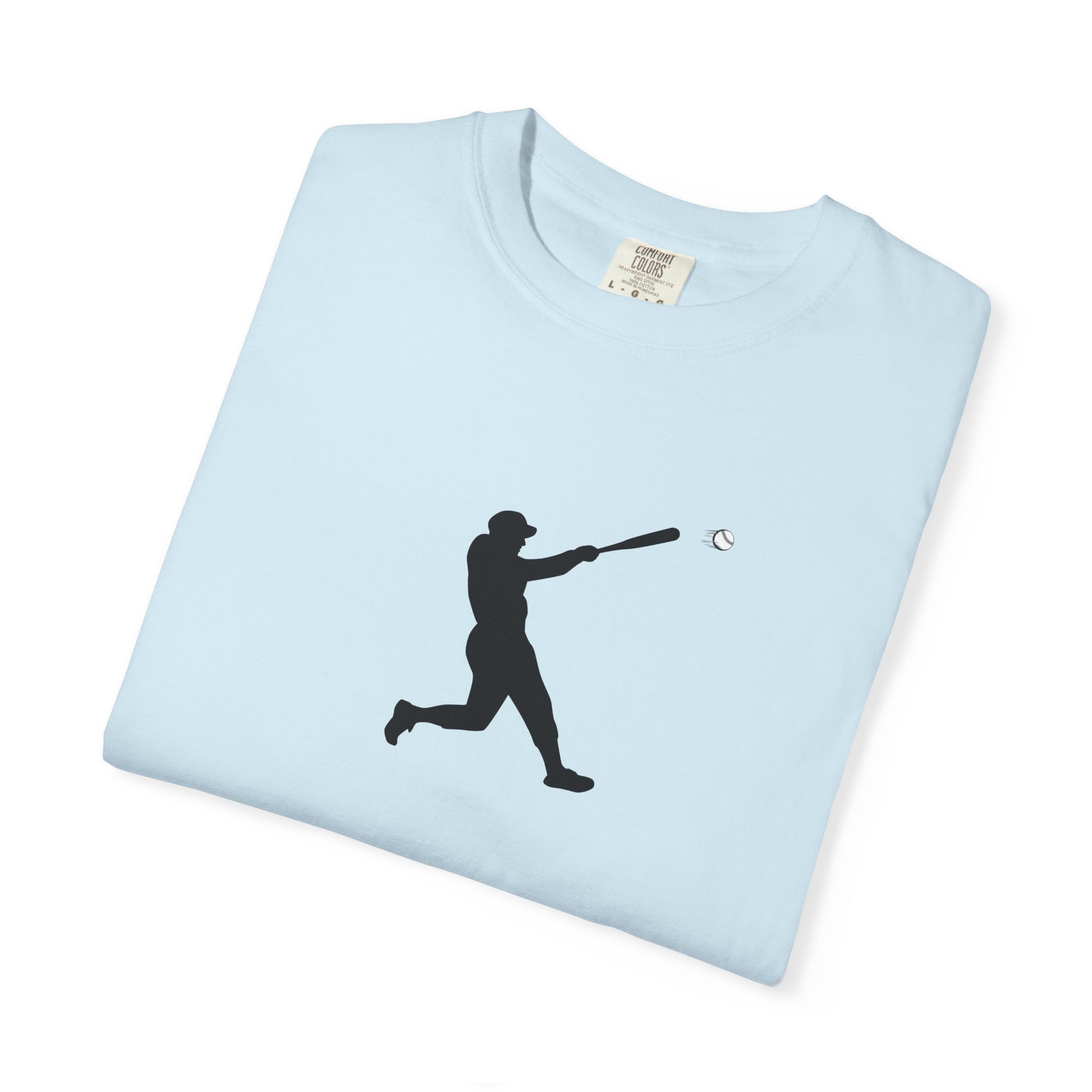 Sporty Garment-Dyed T-Shirt for Baseball Lovers, Casual Tee, Unisex Sports Shirt, Perfect Gift for Athletes, Outdoor Activities - TRV