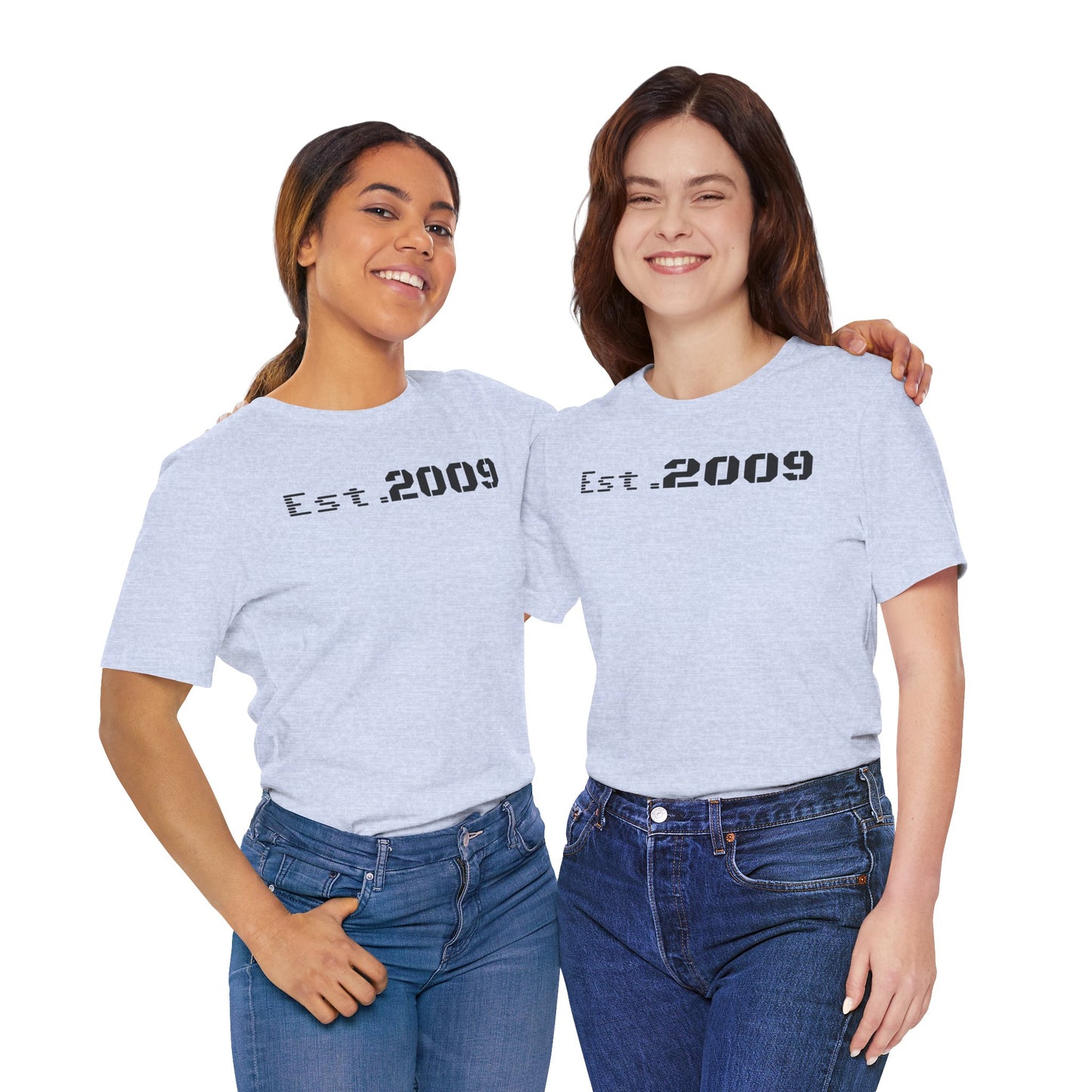 Established 2009 Unisex Tee - Casual Wear, Birthday Gift, Graduation Outfit, Anniversary Shirt, Personalized Fashion - TRV