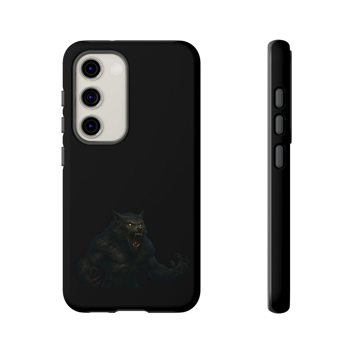 Werewolf Phone Case, dark monster graphic tough protective case - view 25