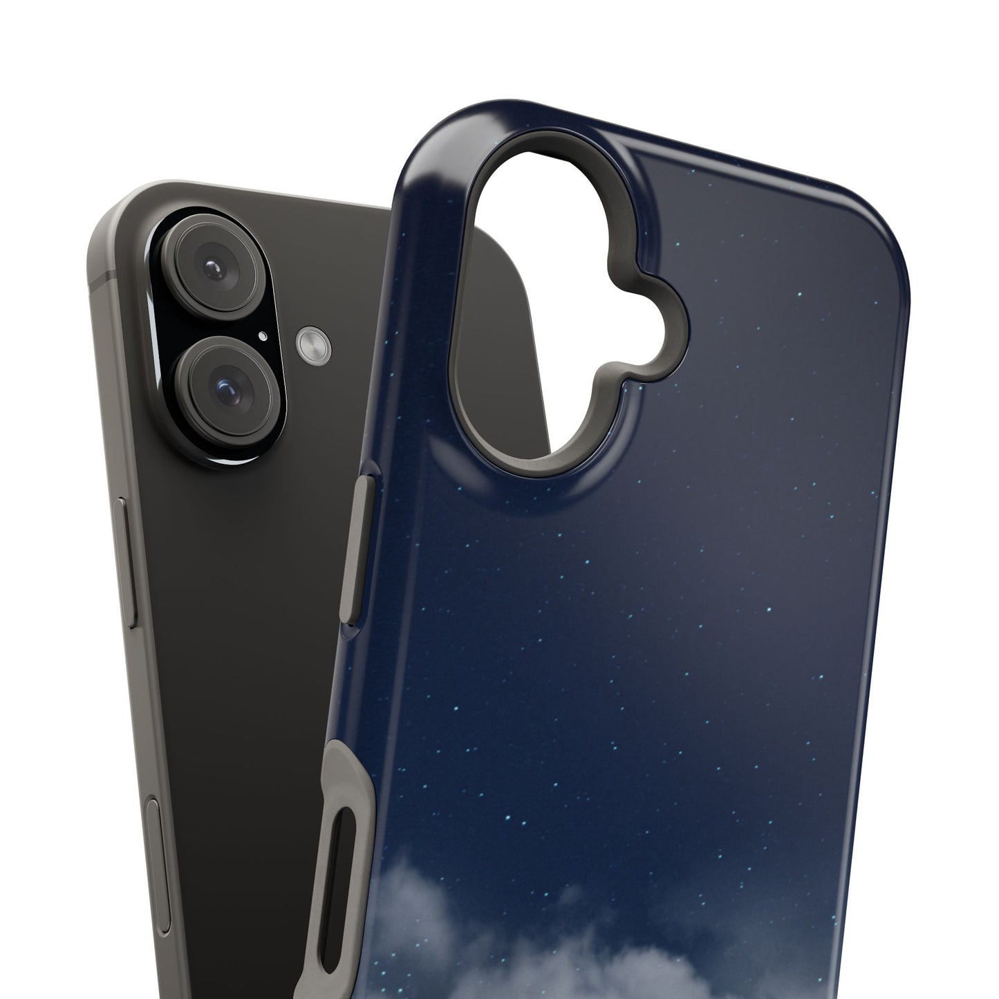 Night Sky Magnetic Impact-Resistant Phone Case — Foggy Cloud Design