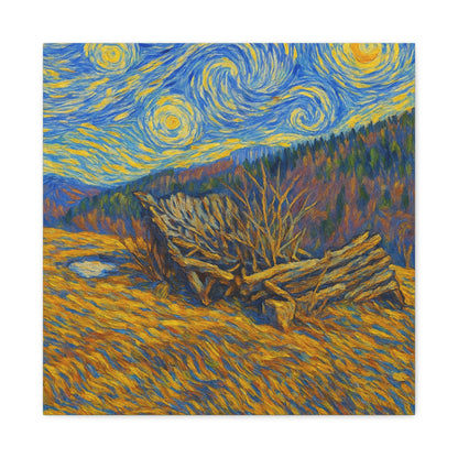 Stretched Canvas Art Print, Beautiful Wall Decor, Home Aesthetics, Gift Idea, Perfect for Art Lovers, Unique Artwork