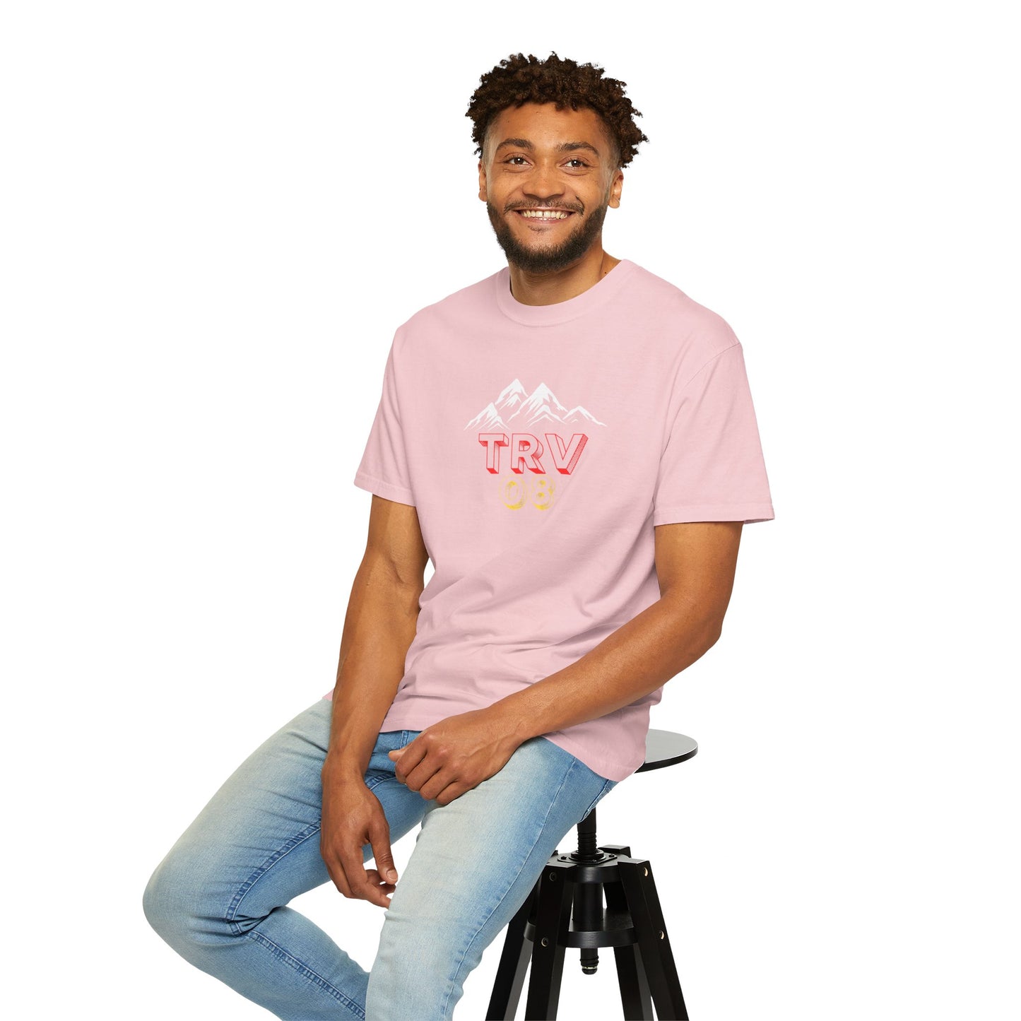 TRV08 Logo Tee | Unisex Garment-Dyed T-Shirt