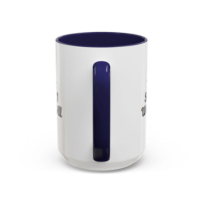Dear Santa Accent Coffee Mug - Fun Holiday Mug for Christmas Enthusiasts
