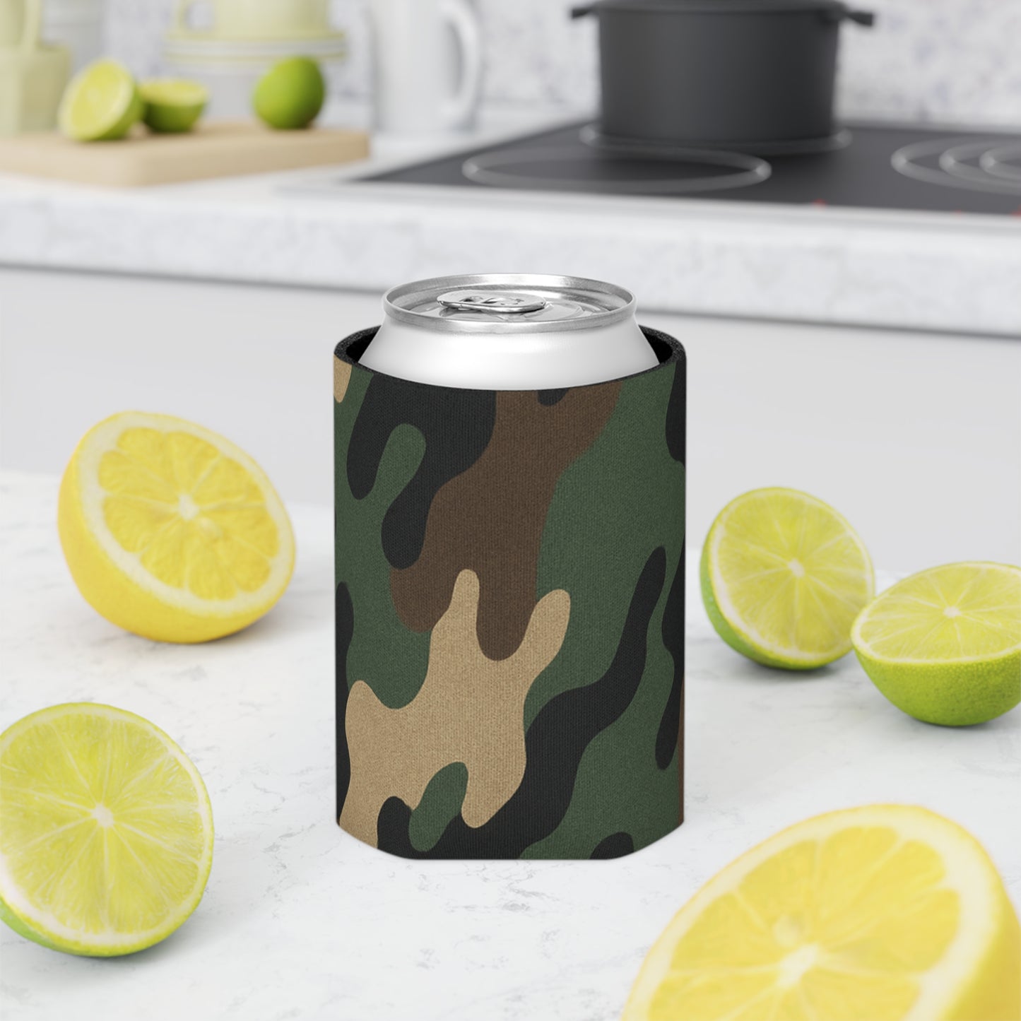 Camouflage Can Cooler | Beverage Insulator, Outdoor Parties, Gifts for Him, Hunting Accessories, Camping Gear - TRV