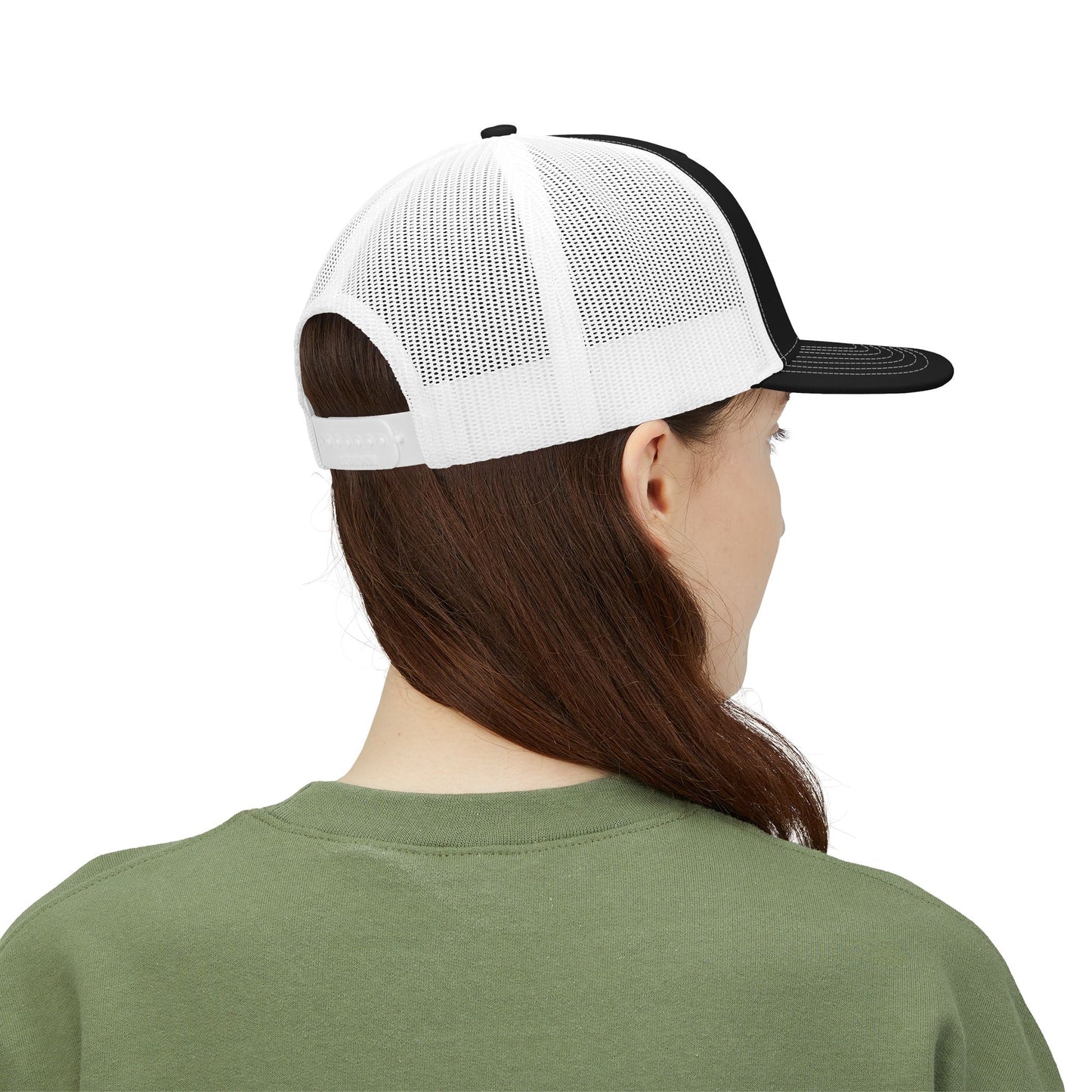 Custom Embroidered Snapback Trucker Cap | Birthday Gift, Fashion Accessory, Casual Wear, Unisex Gift, Vintage Style Hat - TRV
