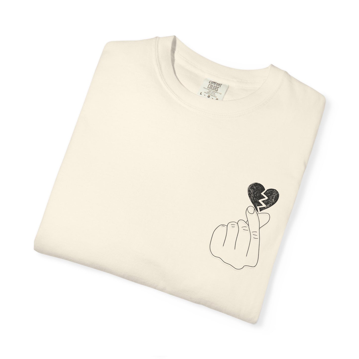 Heartbreak Unisex Garment-Dyed T-Shirt - Trendy Casual Tee for Self-Expression