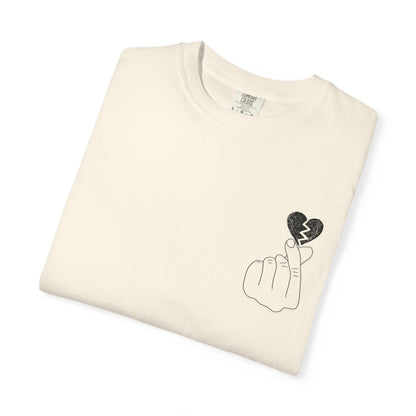 Heartbreak Unisex Garment-Dyed T-Shirt - Trendy Casual Tee for Self-Expression