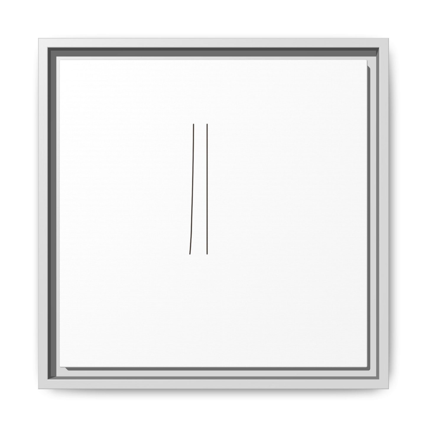 Minimal Line Art | Matte Canvas Framed