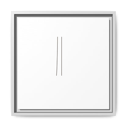 Minimal Line Art | Matte Canvas Framed