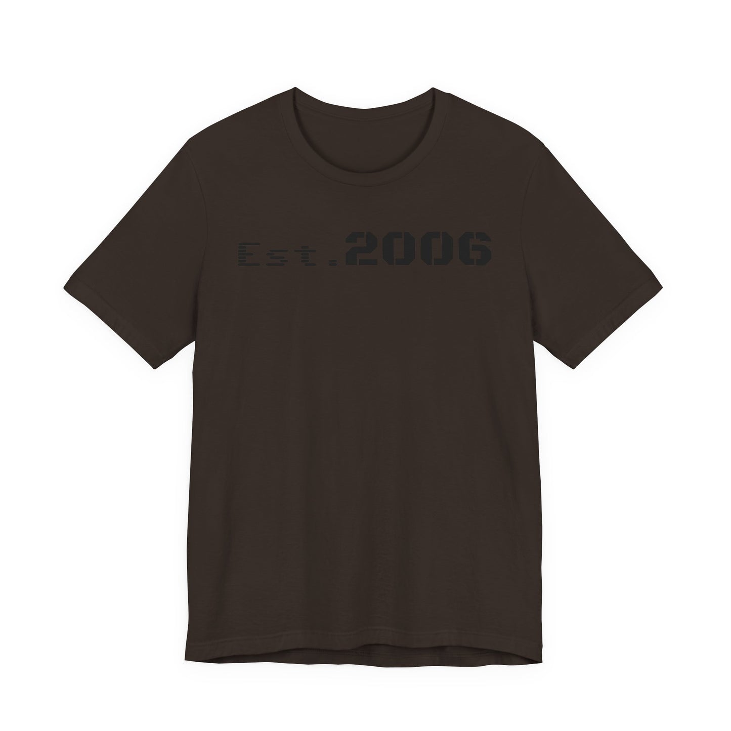Established 2006 Graphic Tee, Unisex Jersey Shirt, Casual Wear, Birthday Gift, Anniversary Keepake, Statement T-Shirt, Vintage Style