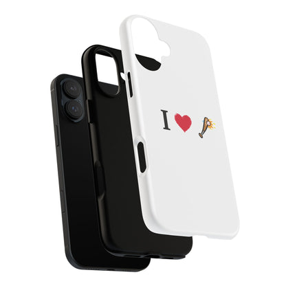 I Love Baseball Vibe Phone Case - Tough Cases for Sports Lovers, Gifts for Athletes, Fun Accessories, iPhone and Android Compatible - TRV