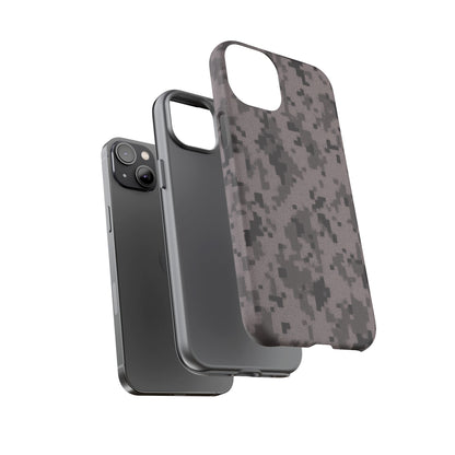 Tough Cases, Army Camouflage Phone Case, Military Style, Durable Cover, Gift for Soldiers, Outdoor Adventure, Rugged Protection - TRV