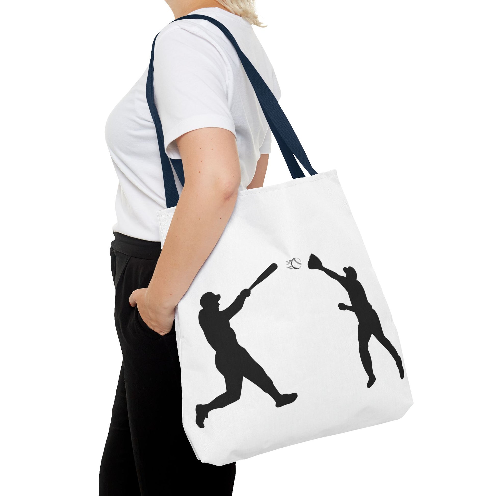 Baseball Tote Bag, Perfect for Sports Fans, Great Gift for Players, Ideal for Game Days, Accessory for Summer Outings - TRV