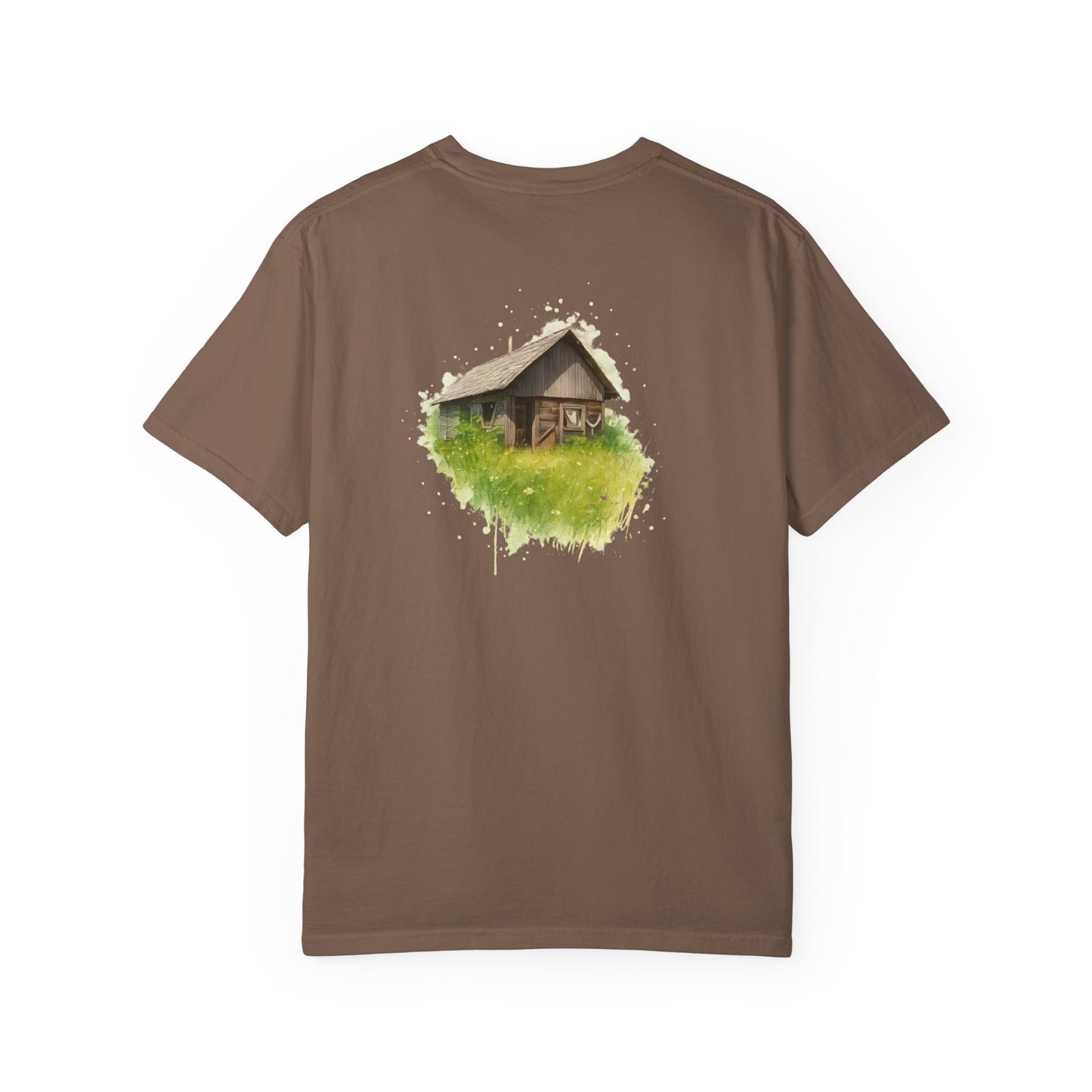 Nature-Inspired Unisex Garment-Dyed T-Shirt, Eco-Friendly Tee, Summer Casual Wear, Gift for Nature Lovers, Relaxed Fit T-Shirt - TRV